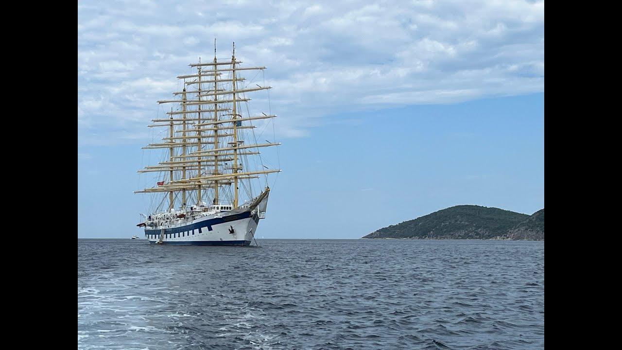 Royal Clipper Hvar 18 aug 2025