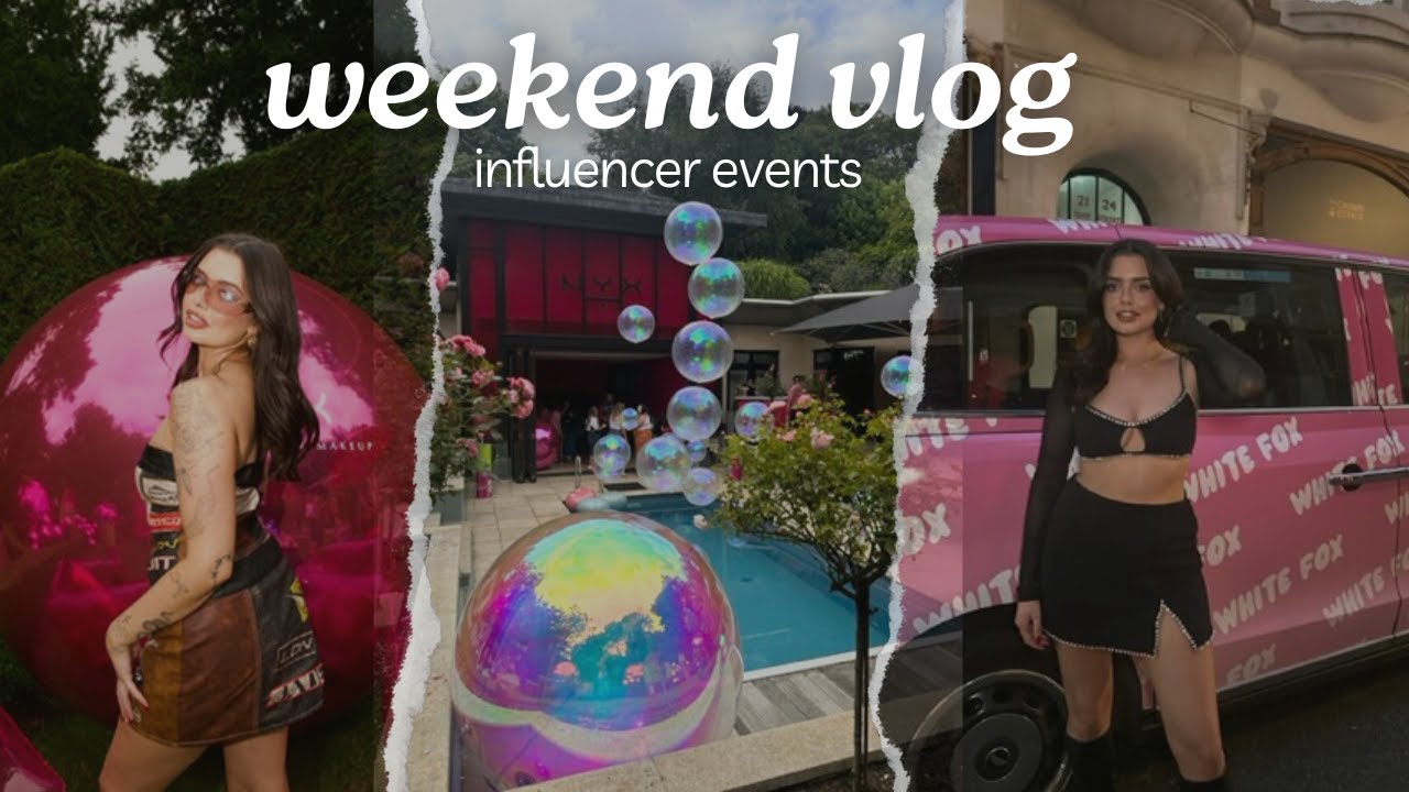 Actually Leaving The House for Once Vlog!!! White Fox Party, Wireless Festival & Games Bar | London