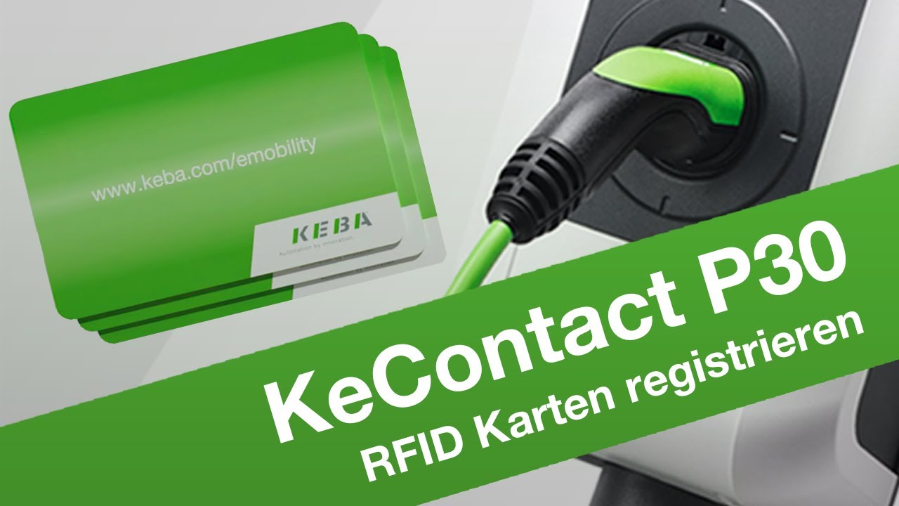 KeContact P30 | RFID Karten registrieren
