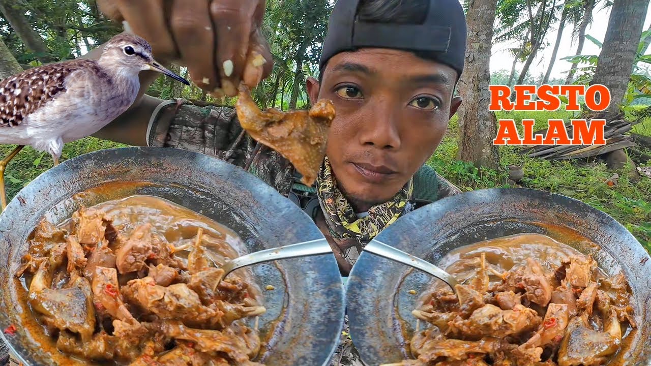 Resto Alam : Kelezatan sehabis hunting langsung kita masak ‼️