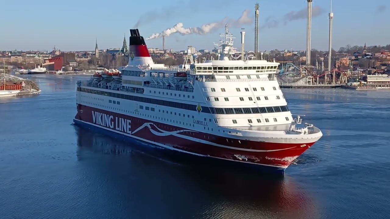 Viking Line, M/S Gabriella, near Collision into the quay during Arrival 15/2 - 26