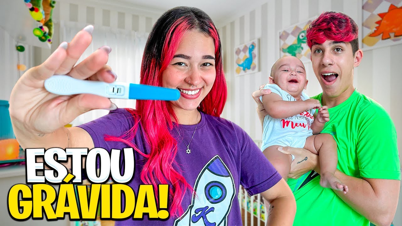 TO GRÁVIDA *Davi vai ter um irmãozinho?