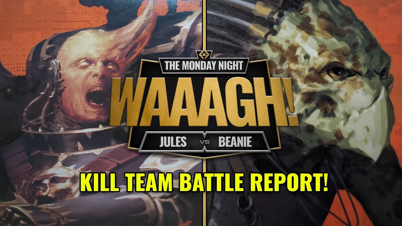 UNLEASH THE HOUNDS! - Kill Team: Legionaries Vs Kroot Battle Report