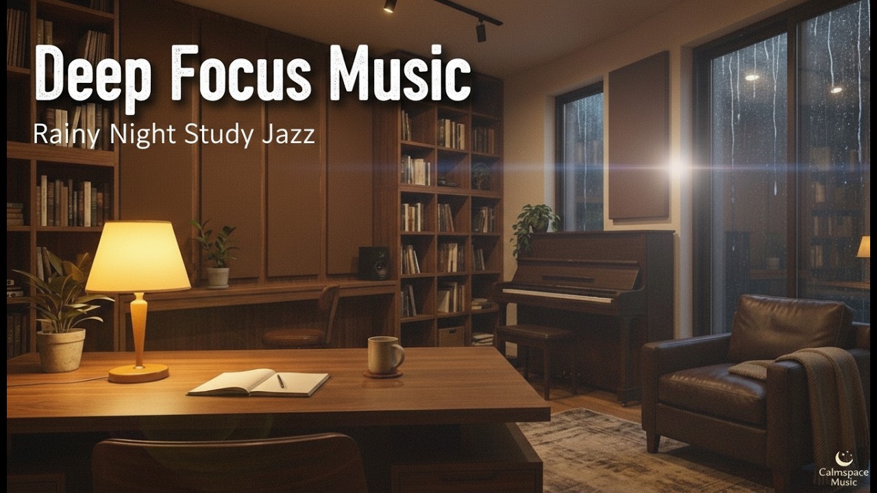 Deep Focus Music for Studying and Reading (3+ Hours) | Calm Piano
