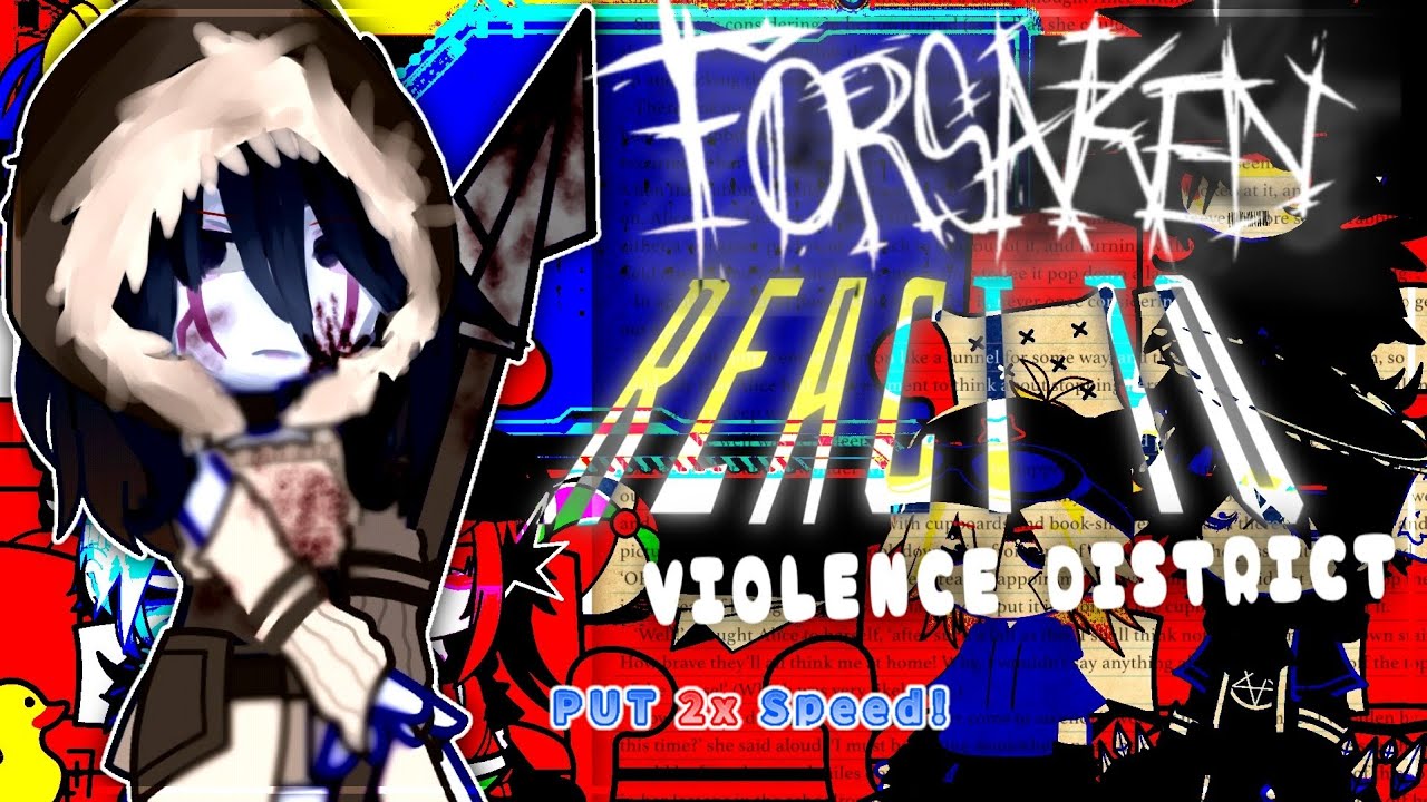 ➤ FORSAKEN REACT :: VIOLENCE DISTRICT!! //PUT 2X SPEED!! //@fiyaramulfand #violencedistrict#forsaken