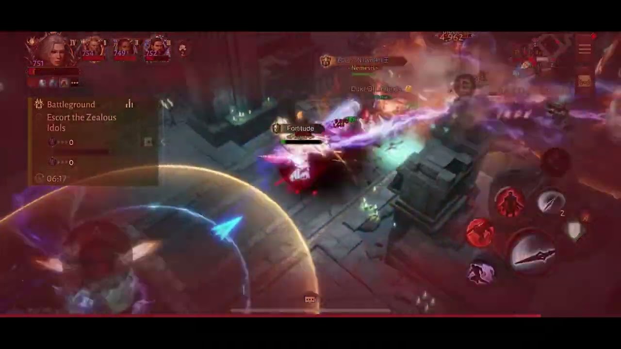 Diablo Immortal Blood Knight Abomination PvP build