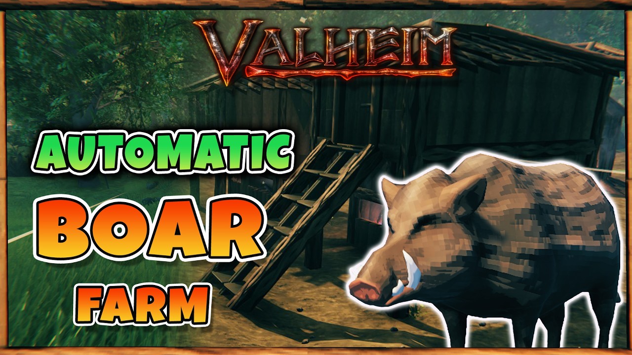 Автоматическая хрячья ферма 🐗 | Вальхайм 2024