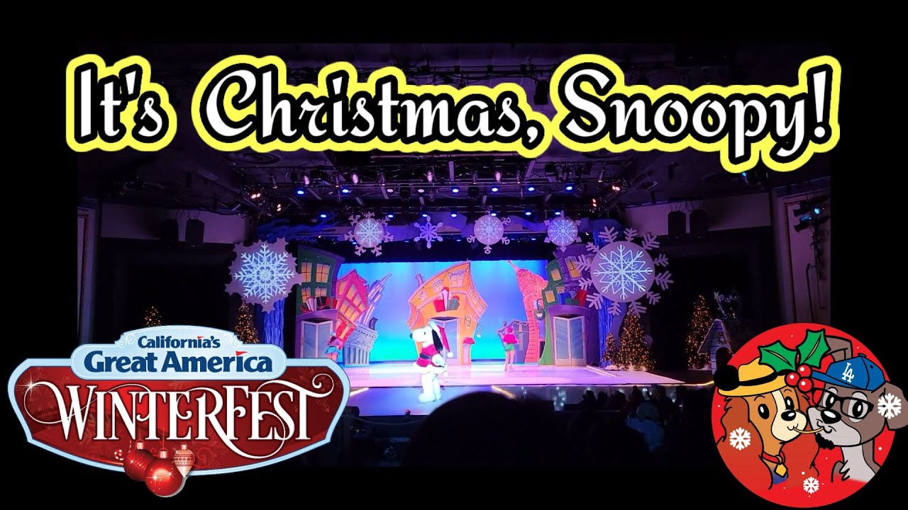 It's Christmas Snoopy | Full Ice Skating Show | CA Great America