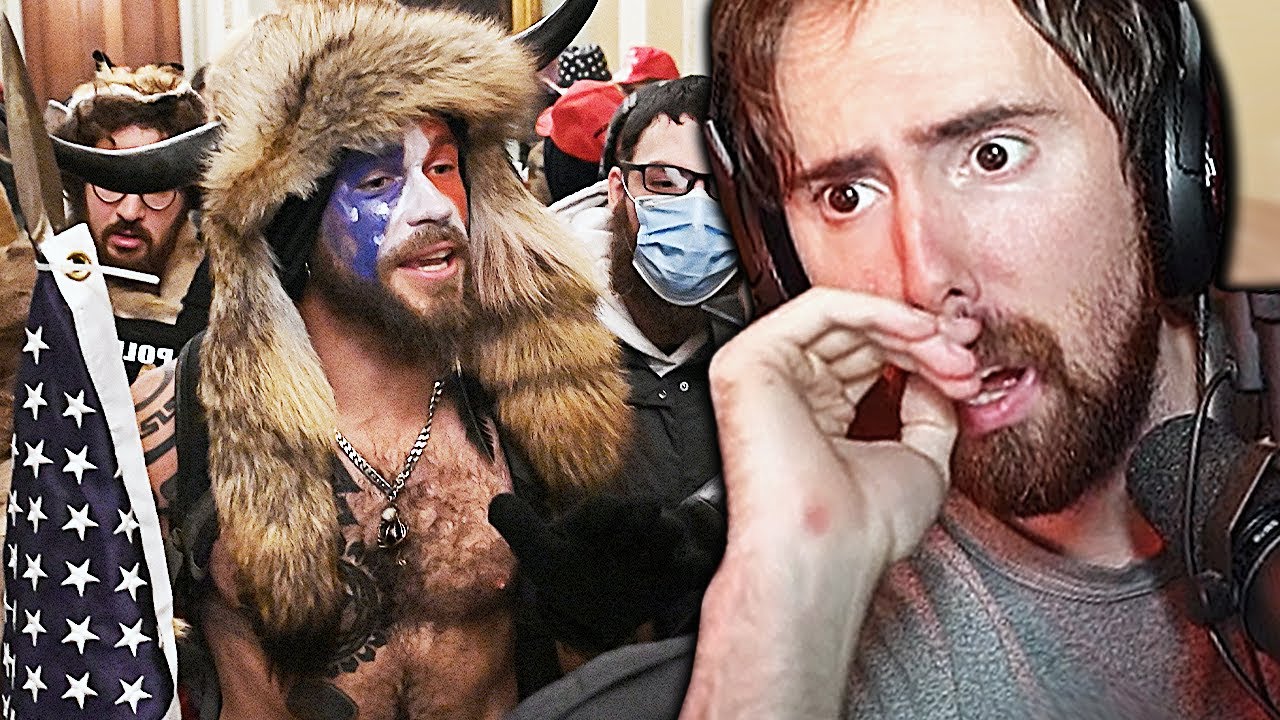 Asmongold on Pro-Trump Protesters Storming the US Capitol