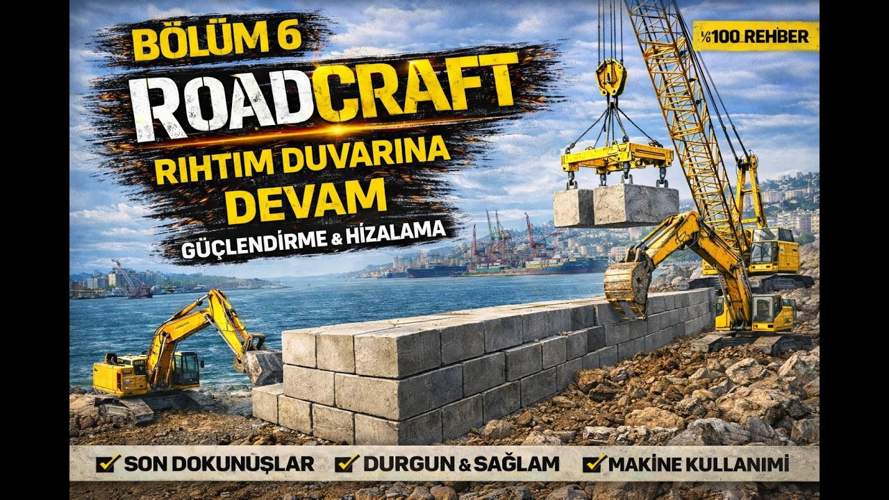 RIHTIM DUVARI NASIL SAĞLAMLAŞTIRILIR? | ROADCRAFT B&Ouml;L&Uuml;M 6