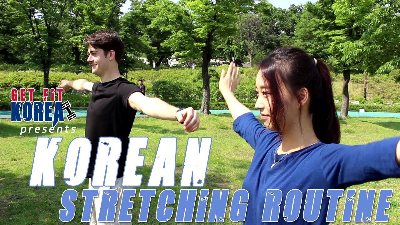 Kevin & Yejin - Korean Morning Stretching Routine (국민체조)