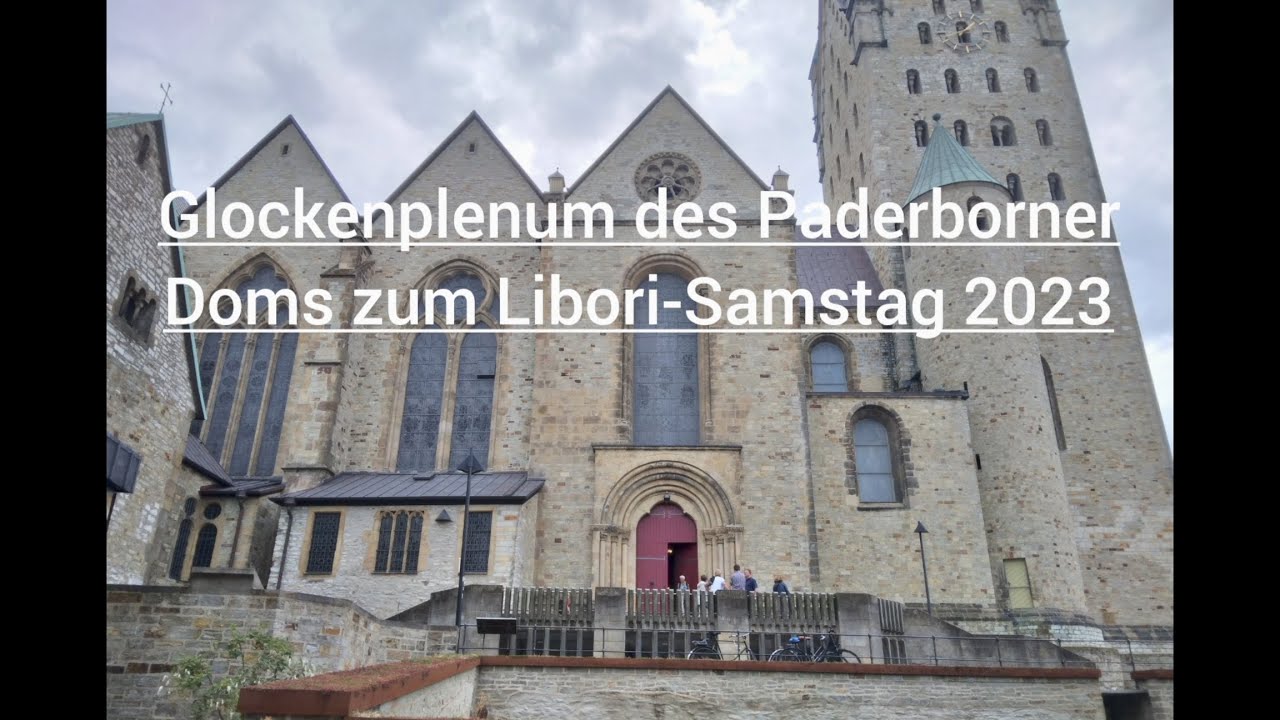 Das Glockenplenum vom Paderborner Dom zum Libori-Samstag 2023.