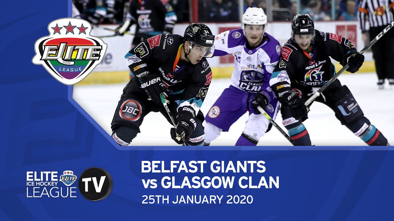 Pride Weekend: Belfast Giants vs Glasgow Clan - 25th January 2020