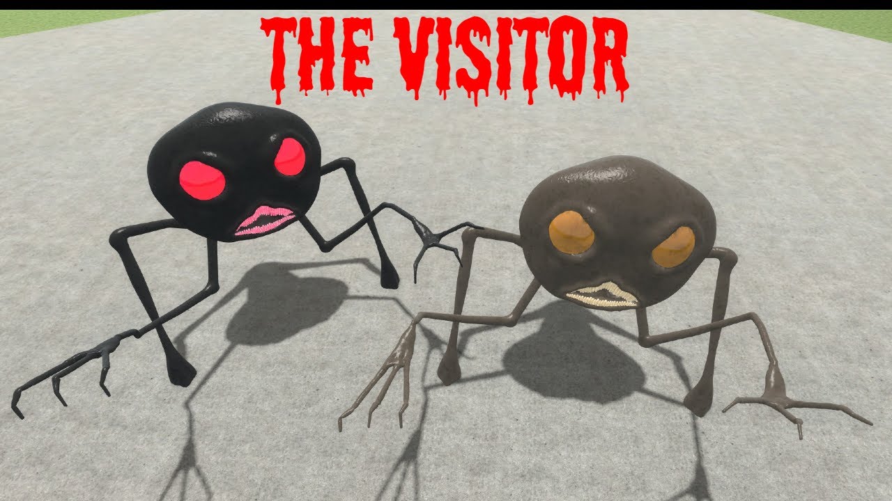 Creepy telekinetic Aliens! | The Visitor NEXTBOT | Gmod