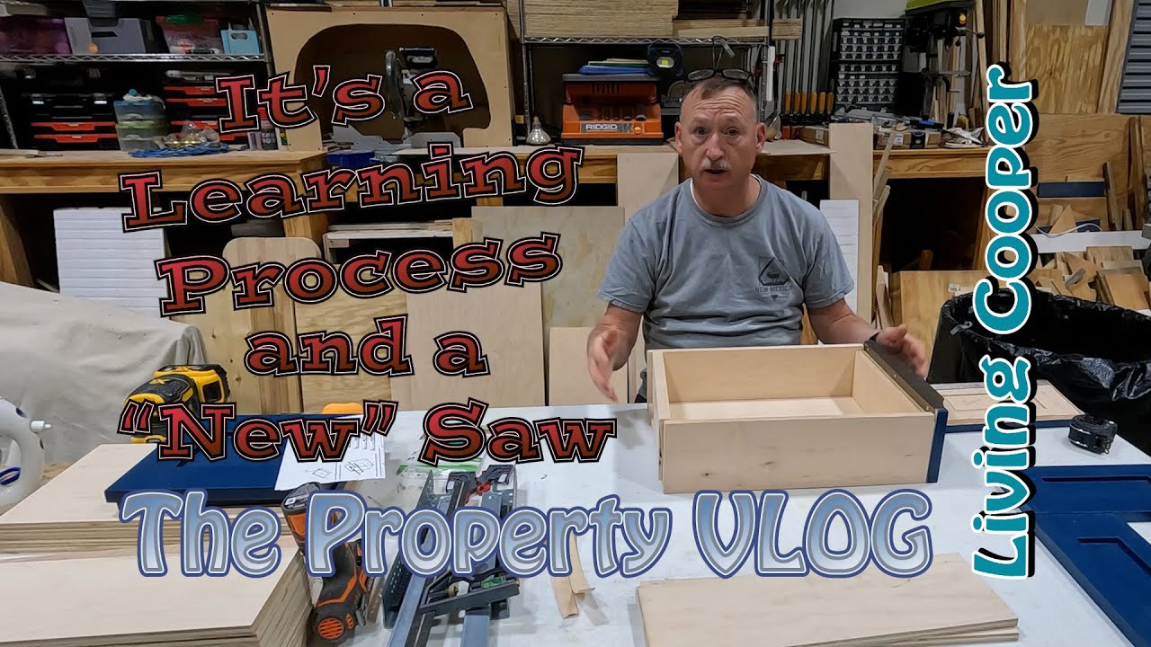 Living Cooper — Property VLOG — Это процесс обучения и «новая» пила