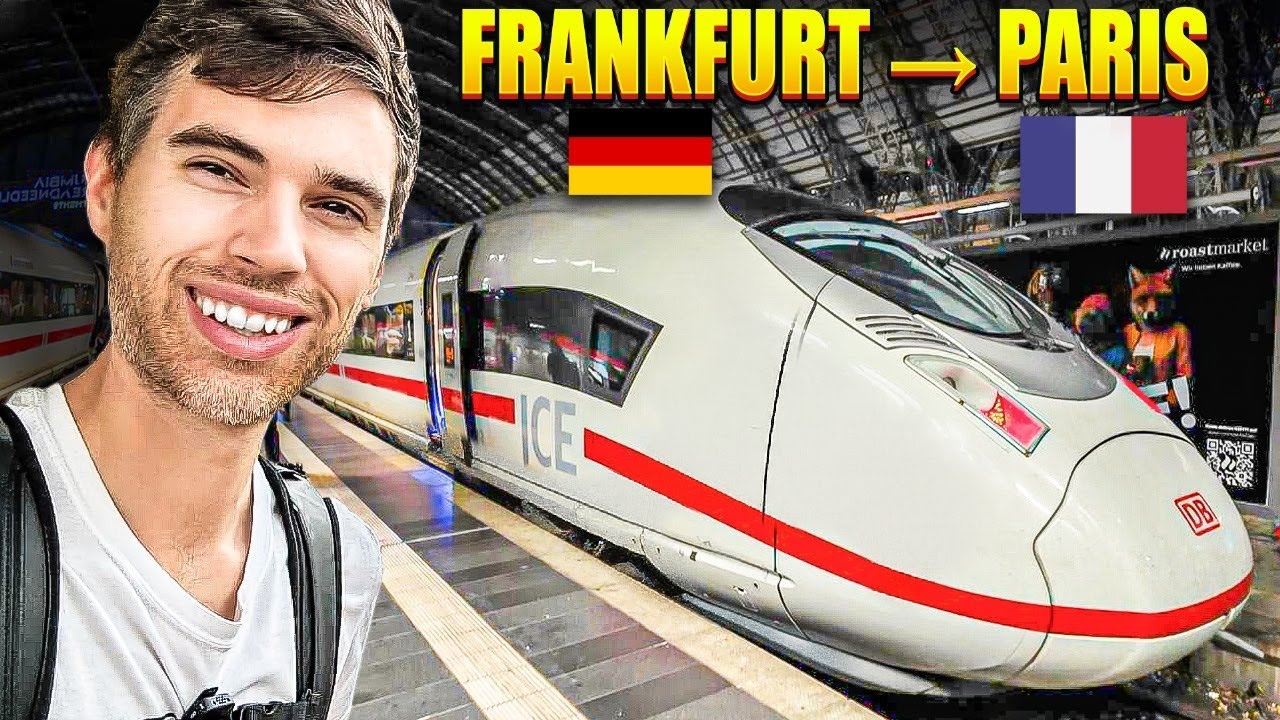 I Tried a First Class German Train - Was It Worth It? (Frankfurt to Paris)