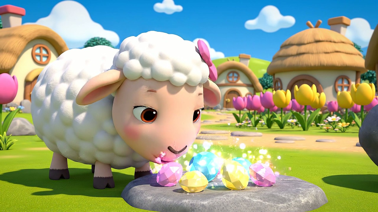 Baa Baa Rainbow Sheep Secret Treasure Quest | Magical Color Learning Song