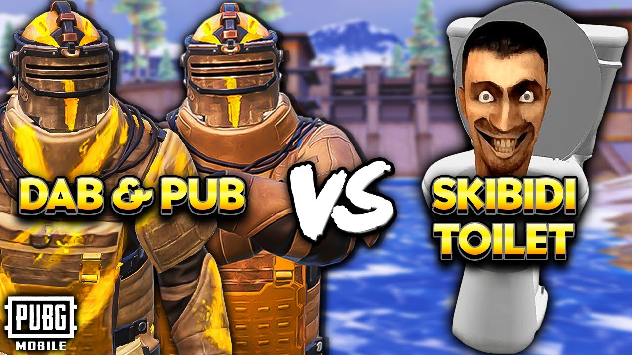 Dab & Pub против Skibidi Toilet в Metro Royale | PUBG MOBILE