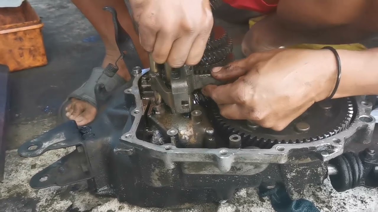 DIY Assembling Kia Pride Transmission