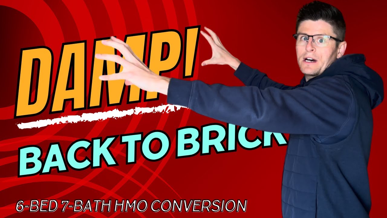 Part 4: Stud Wall Partitions, Damp Wall Back to Bricks, and Much More!