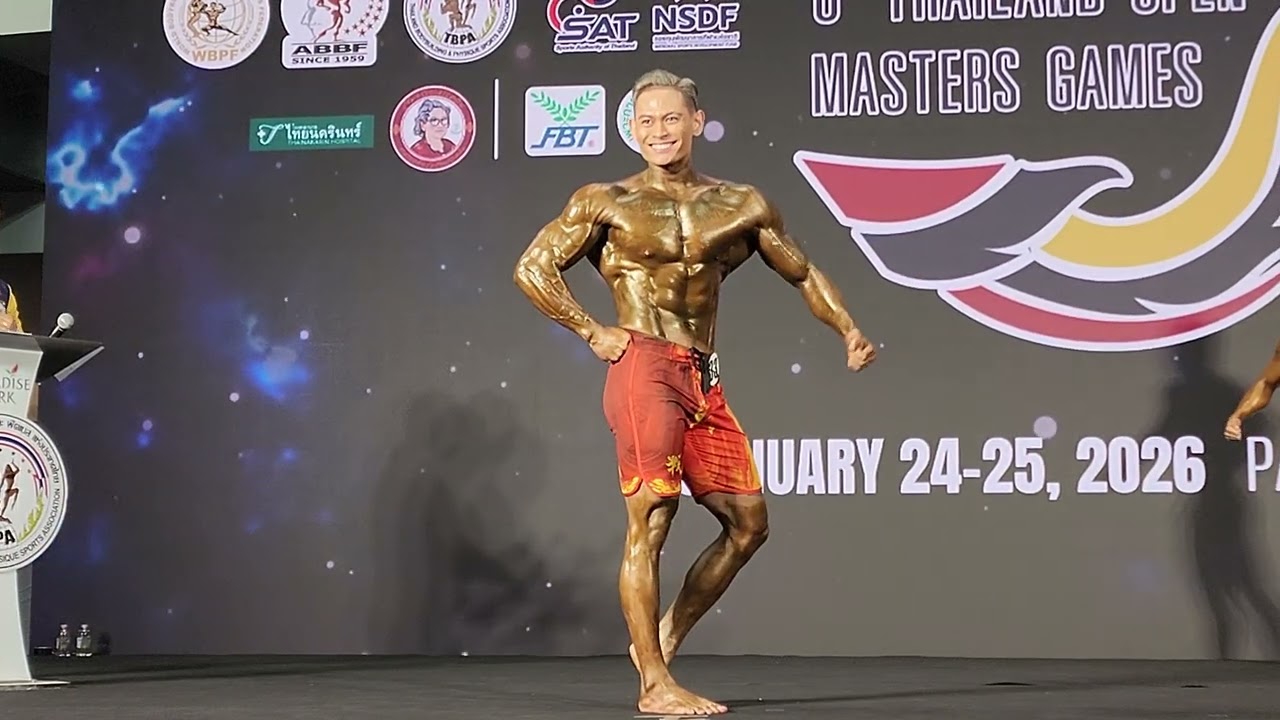 6th Thailand Open Masters Games 2026  MSP -30Y