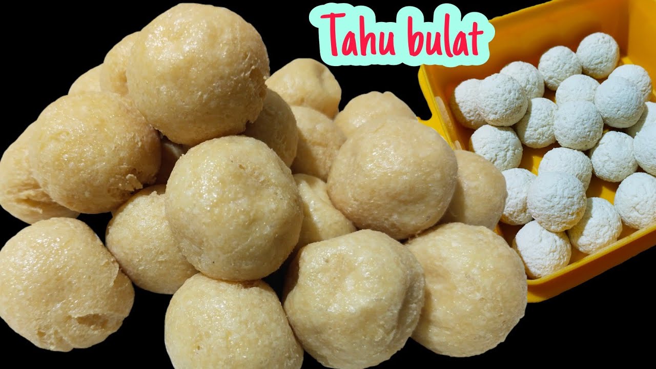 Resep tahu bulat yang mudah banget || Cara membuat tahu bulat kopong anti gagal