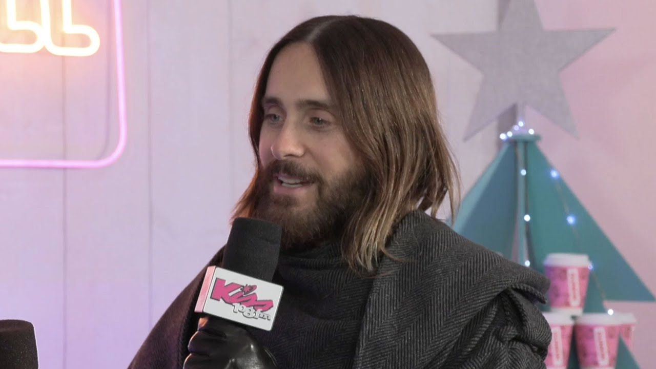 Jared Leto Backstage at Kiss 108's Jingle Ball