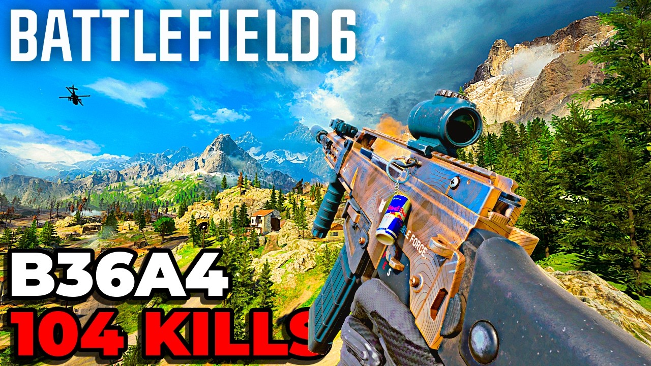AGGRESSIVE 104 KILL GAME| Battlefield 6 | *NEW MAP* Contaminated | Breakthrough | PS5 PRO