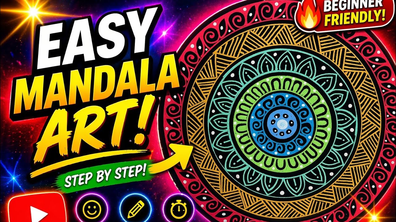 Dark Mandala Art