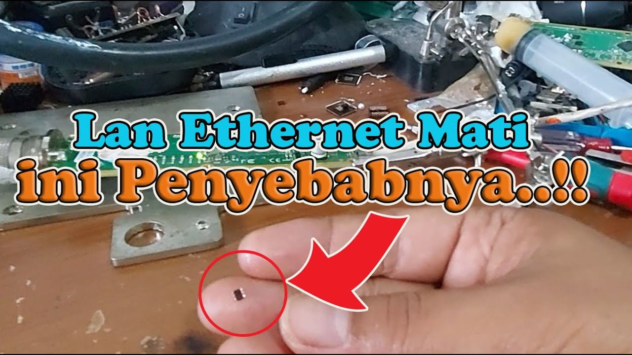 Mengatasi LAN Ethernet Mati Mikrotik Metal 5shpn