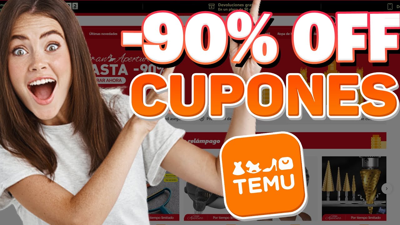 🛍️ TEMU CUPONES DE DESCUENTO GRATIS HASTA 90% | C&oacute;digos que S&Iacute; FUNCIONAN en 2025