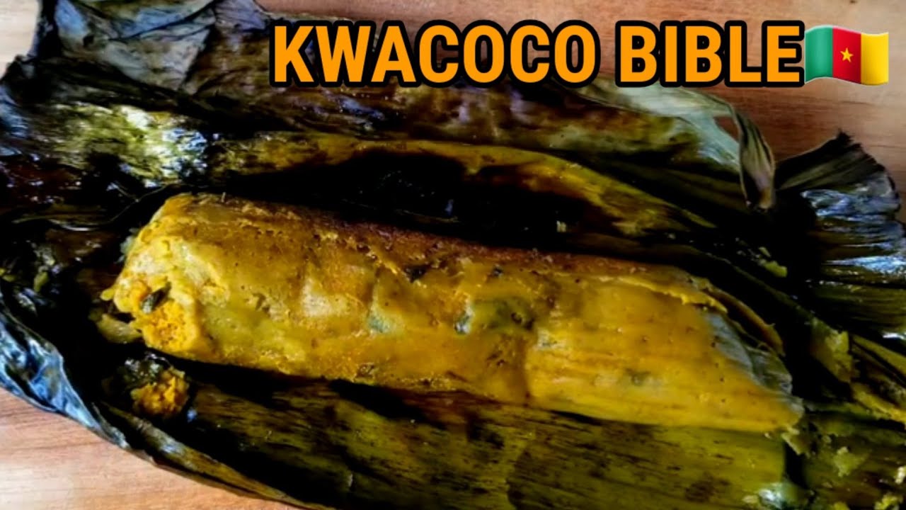 KWACOCO BIBLE ||CAMEROONIAN KWACOCO BIBLE RECIPE||CAMEROONIAN TRADITIONAL MEAL.
