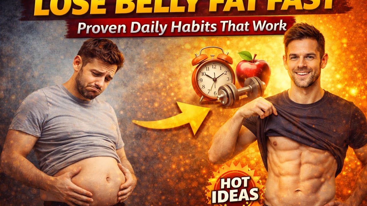 How to Lose Belly Fat Fast: Proven Daily Habits That Work