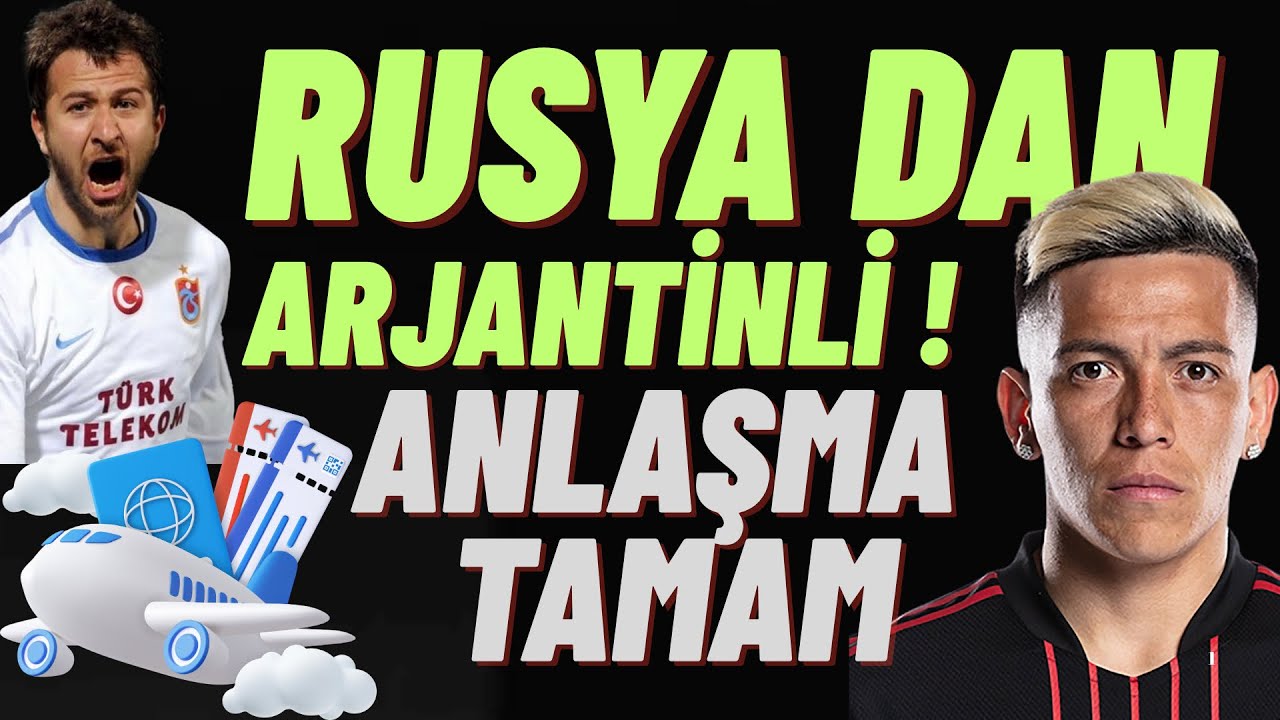 Rusya daki isim belli oldu ! Arjantinli kanat yolda ! Anlaşma tamam kaplar geliyor #trabzonspor 