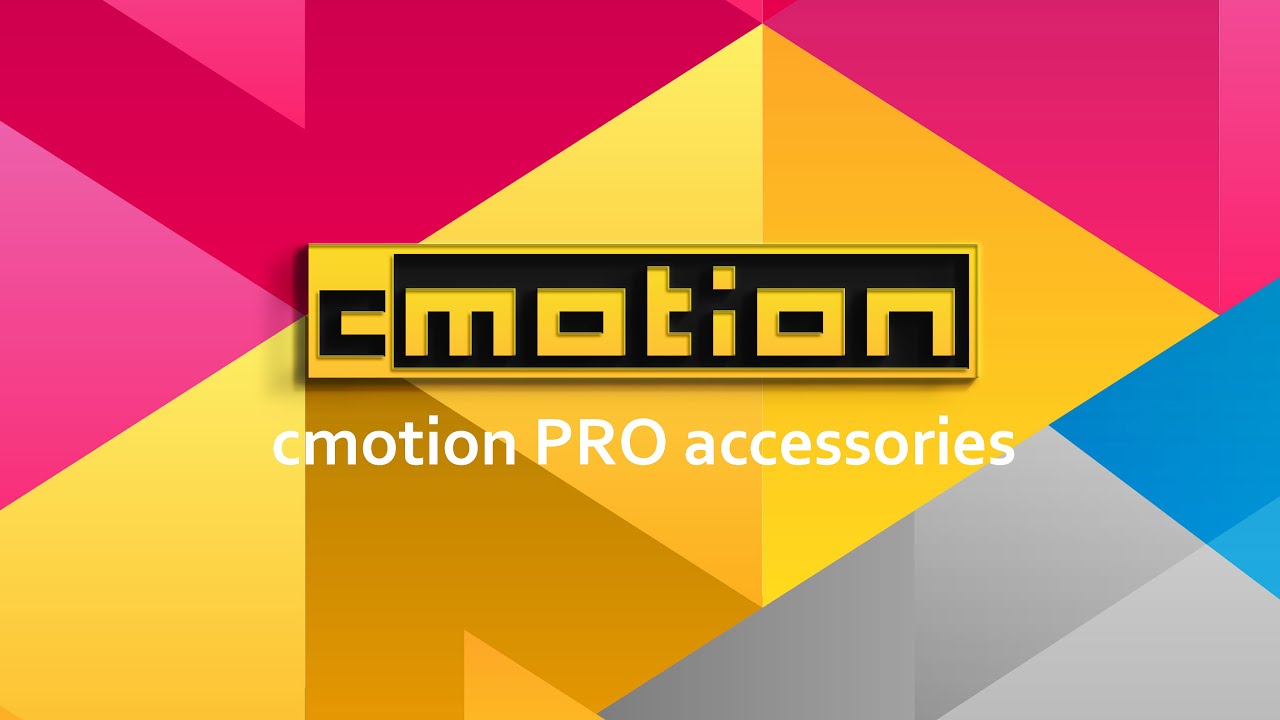 The Chaos Show: cmotion cPRO accessories
