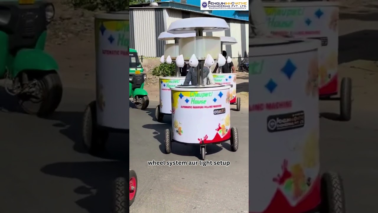 Panipuri Water Filling Machine | PaniPuri Machine |  Fast & Hygienic Golgappa Business Idea!