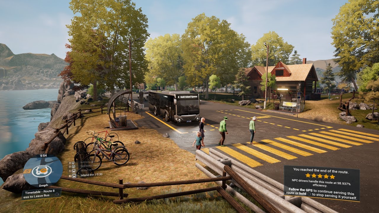 Bus Simulator 21 | Route 8: Gold Island Xpress