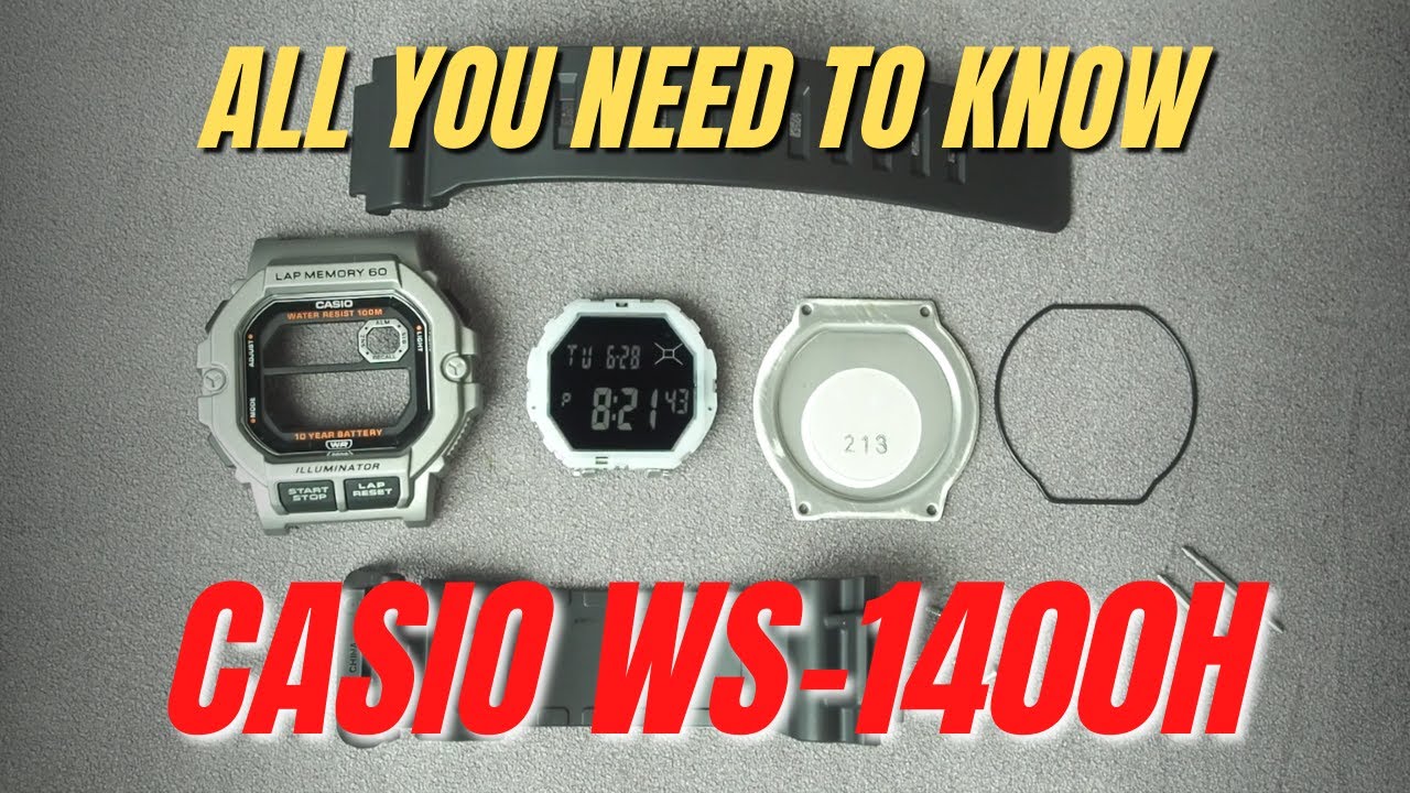 Casio WS1400 Review - GShock on a budget ?