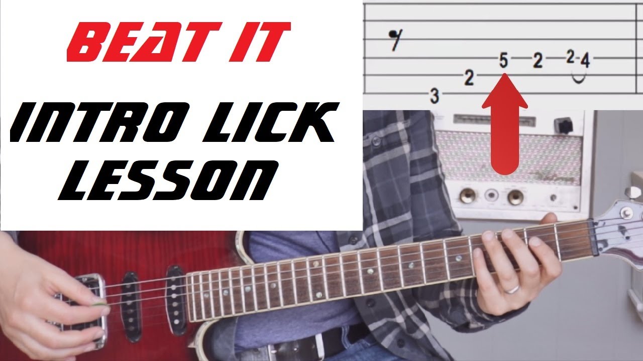 Beat It Intro Lick Guitar Lesson