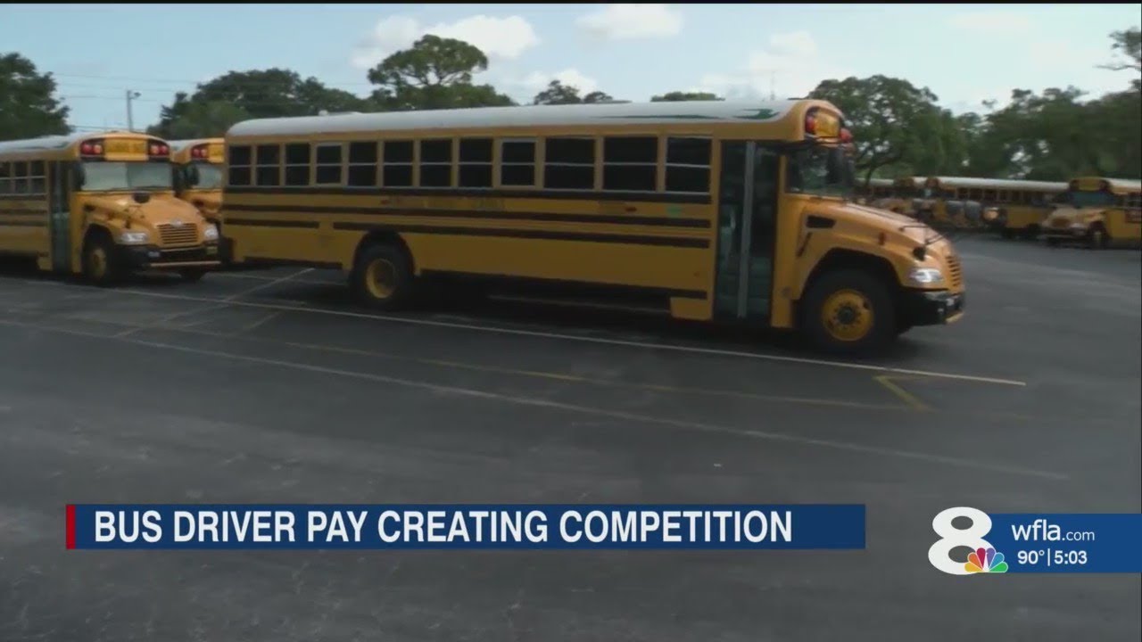 Pinellas County school bus drivers get pay raise amid shortages