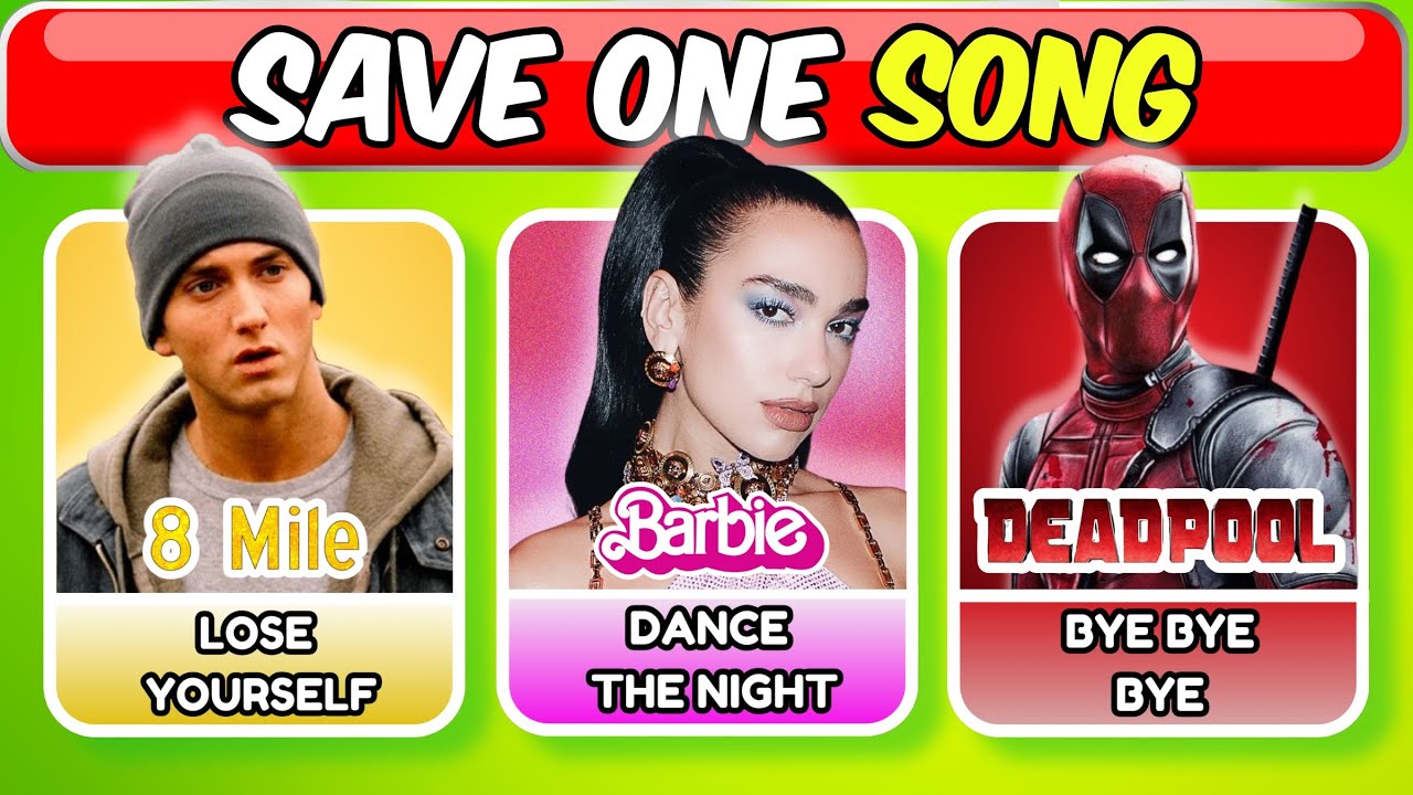 Save One Song Only - Most Popular Songs 🍿⭐