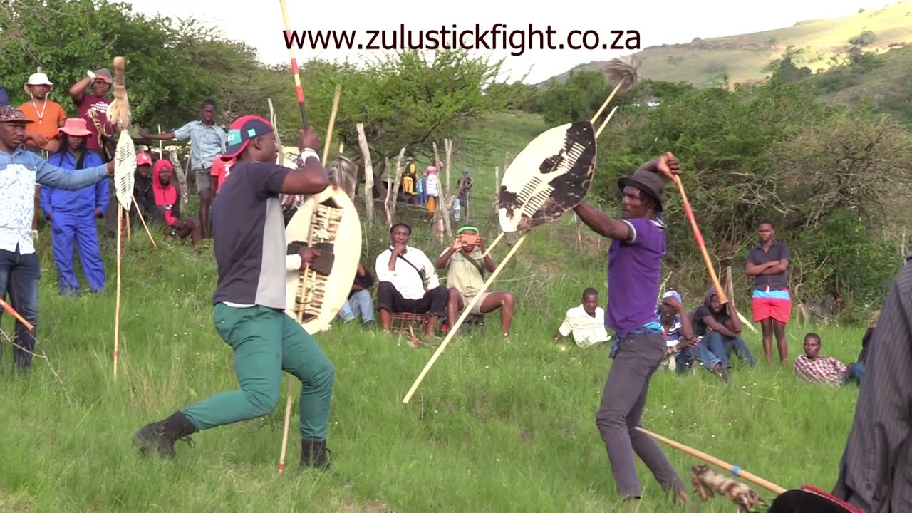 Stick Fight - Zulu Traditional Wedding at Mkomazi (Nhlazuko) - 31/10/2021 - 1st half Version