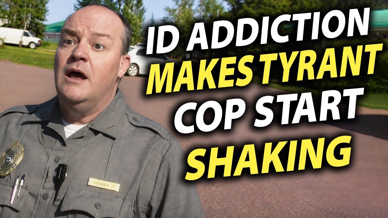 Officer Loses Control After ID Refusal | First Amendment Audit