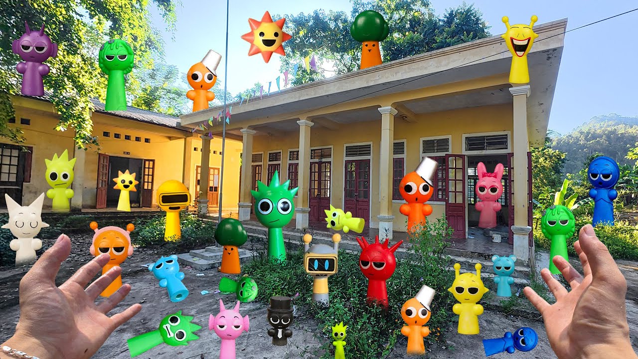 Sprunki School Mystery! Finding All Sprunki Hidden in the Classroom