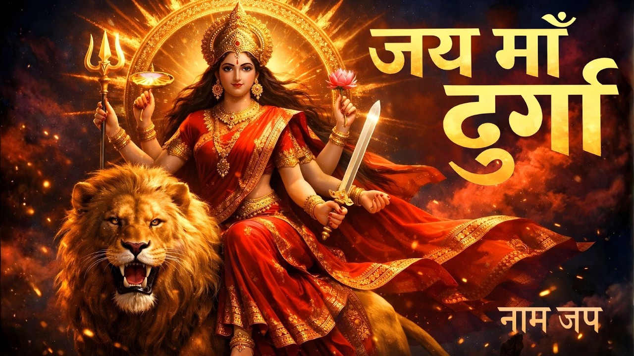 जय माँ दुर्गा | Jai Maa Durga Shivaa Bhavani | Maa Durga Naam Jaap | Bhajan Marg | Aayush Grover