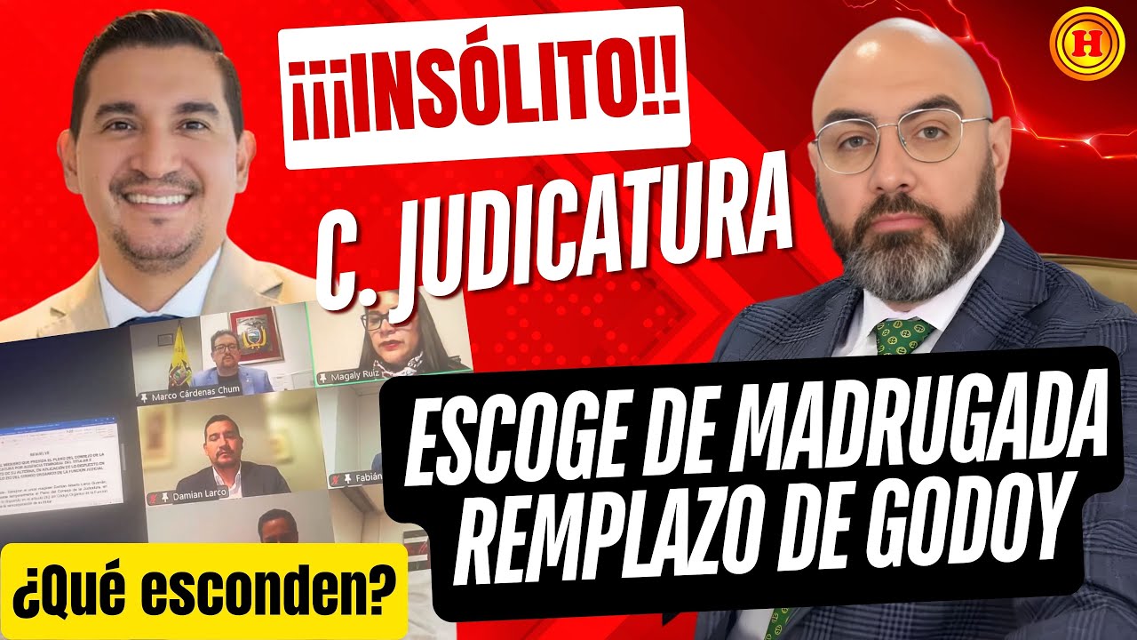 ¡GOLPE DE TIMÓN DE MADRUGADA! La Judicatura tiene nuevo Presidente y nadie lo esperaba