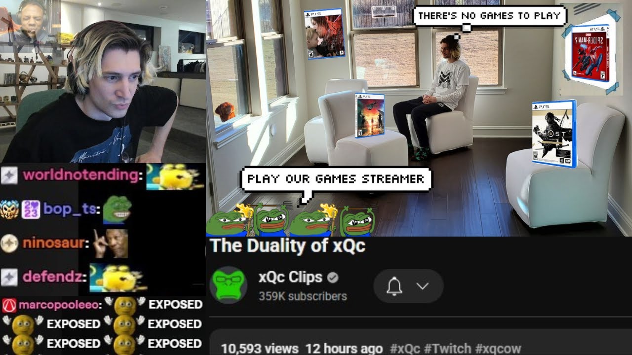 xQc Becomes Speechless after Getting Cooked by His Own Editor
