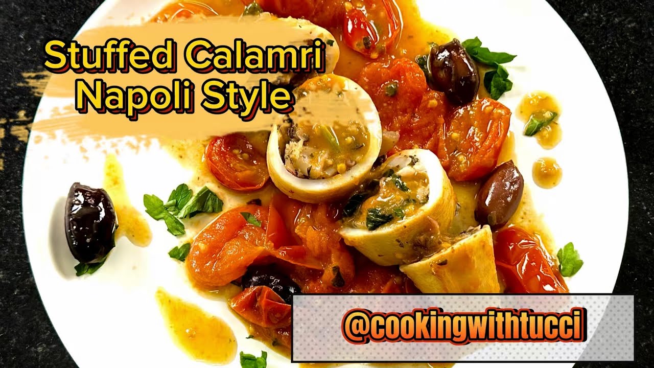 Кальмары, фаршированные по-неаполитански | Традиционный неаполитанский рецепт