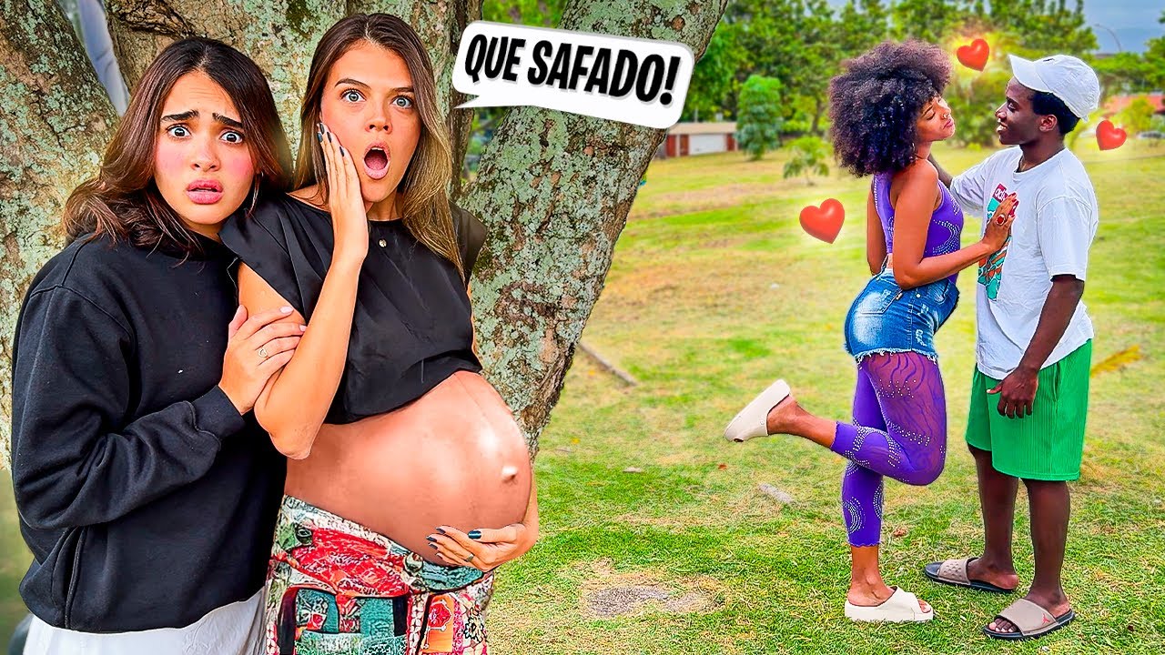 A MARIANA GRÁVIDA FLAGROU O CRIA E A LACRAIA NUM ENCONTRO ESCONDIDO 😱😱😱