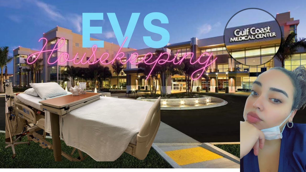 Come To Work With Me || EVS HOUSEKEEPING || Gulf Coast Hospital || Lee Health